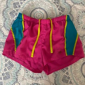 Vintage Retro Womens New Balance Runninh Shorts